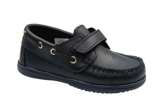 SAPATO VELA EM PELE DE VELCRO TITIPI